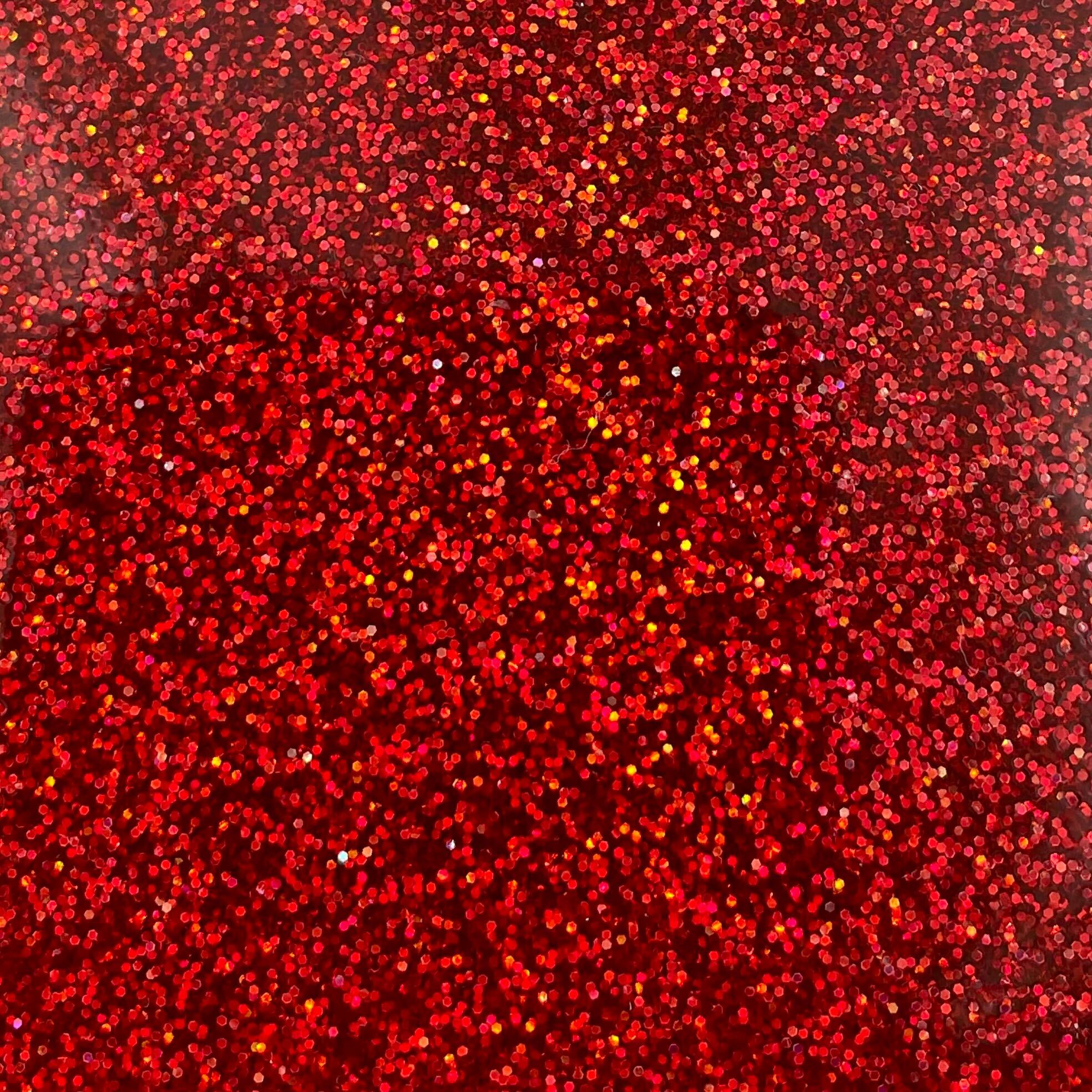 Bright Red Premium Glitter *Limited Edition* – Vector Etch Laser Cutting